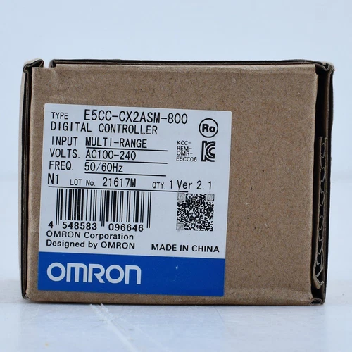 New OMRON E5CC-CX2ASM-800 Temperature Controller E5CC-CX2ASM-800 In Box 1PC