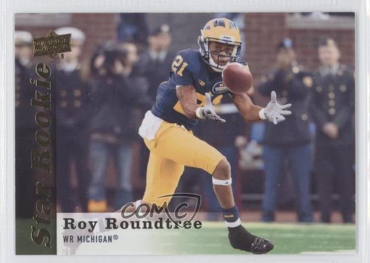 2013 Upper Deck Star Rookie Roy Roundtree #120 0g5