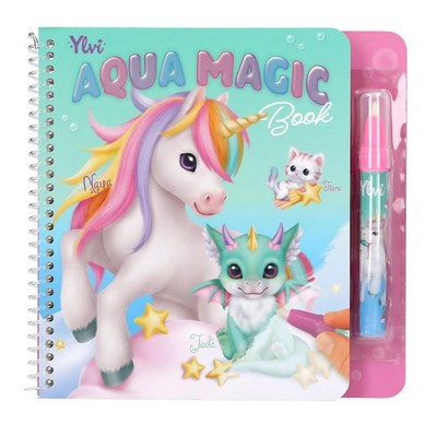 Depesche 14085 Ylvi Aqua Magic Book - Colouring Book with 5 Pages of Magic Unico