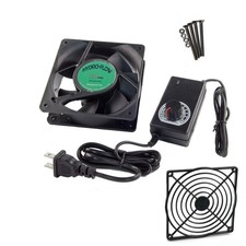 120mm HydroFlow Waterproof Fan Kit For Humidification Hydroponics