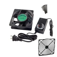 120mm HydroFlow Waterproof Fan Kit For Humidification Hydroponics