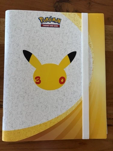 Pokémon 30th Celebration Pikachu 1-30 Full set plus Binder