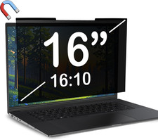 Magnetic Laptop Privacy Screen 16 Inch for 16:10 Computer Monitor, Removable Ant