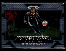 2022 Panini Prizm WNBA #9 Arike Ogunbowale Widescreen Card Dallas Wings