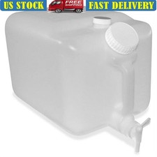 5 Gallon Plastic Chemical Container Heavy Duty No Leak Faucet Easy Fill Pour New