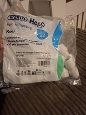 Hep20 22mm smart sleeve and 15mm push fit key.