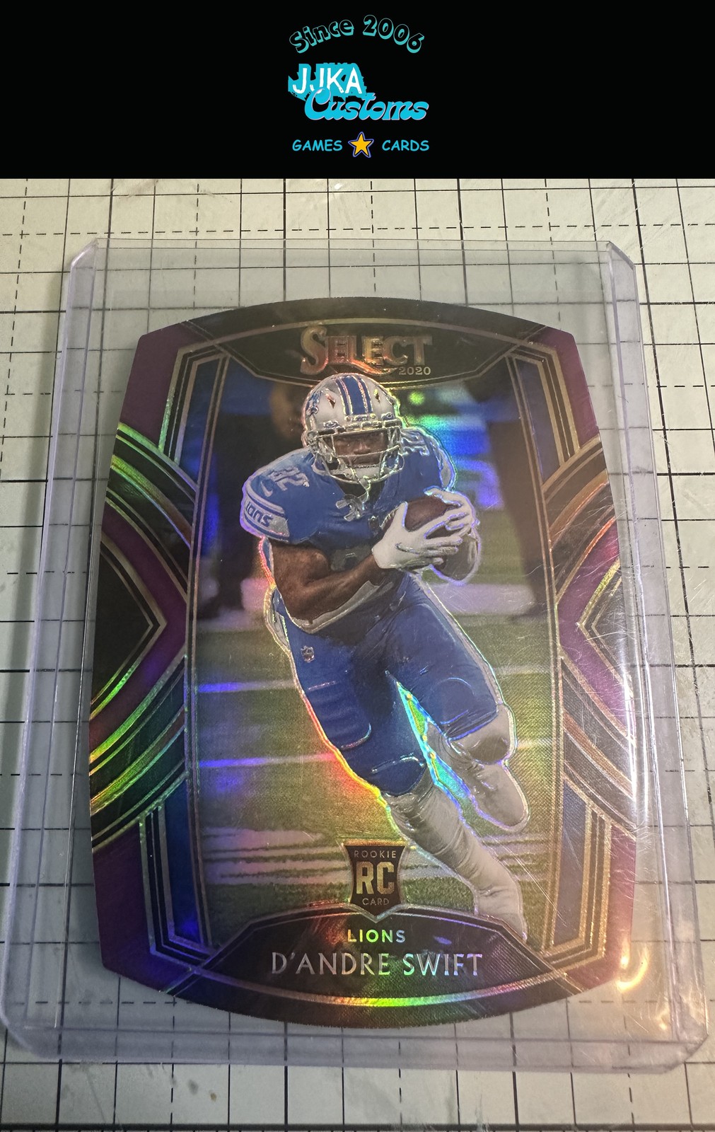 2020 D'Andre Swift 2020 Panini Select #251