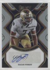 2023 Select Draft Picks Rookie Signatures Silver Prizm Isaiah Foskey Auto 7ud