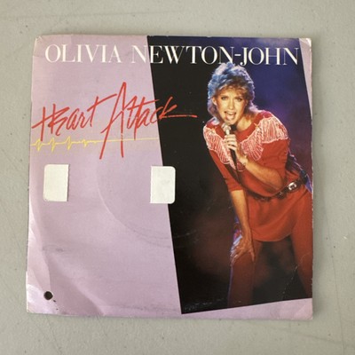Olivia Newton John Heart Attack/Recovery 33rpm 7'' Tested VG+