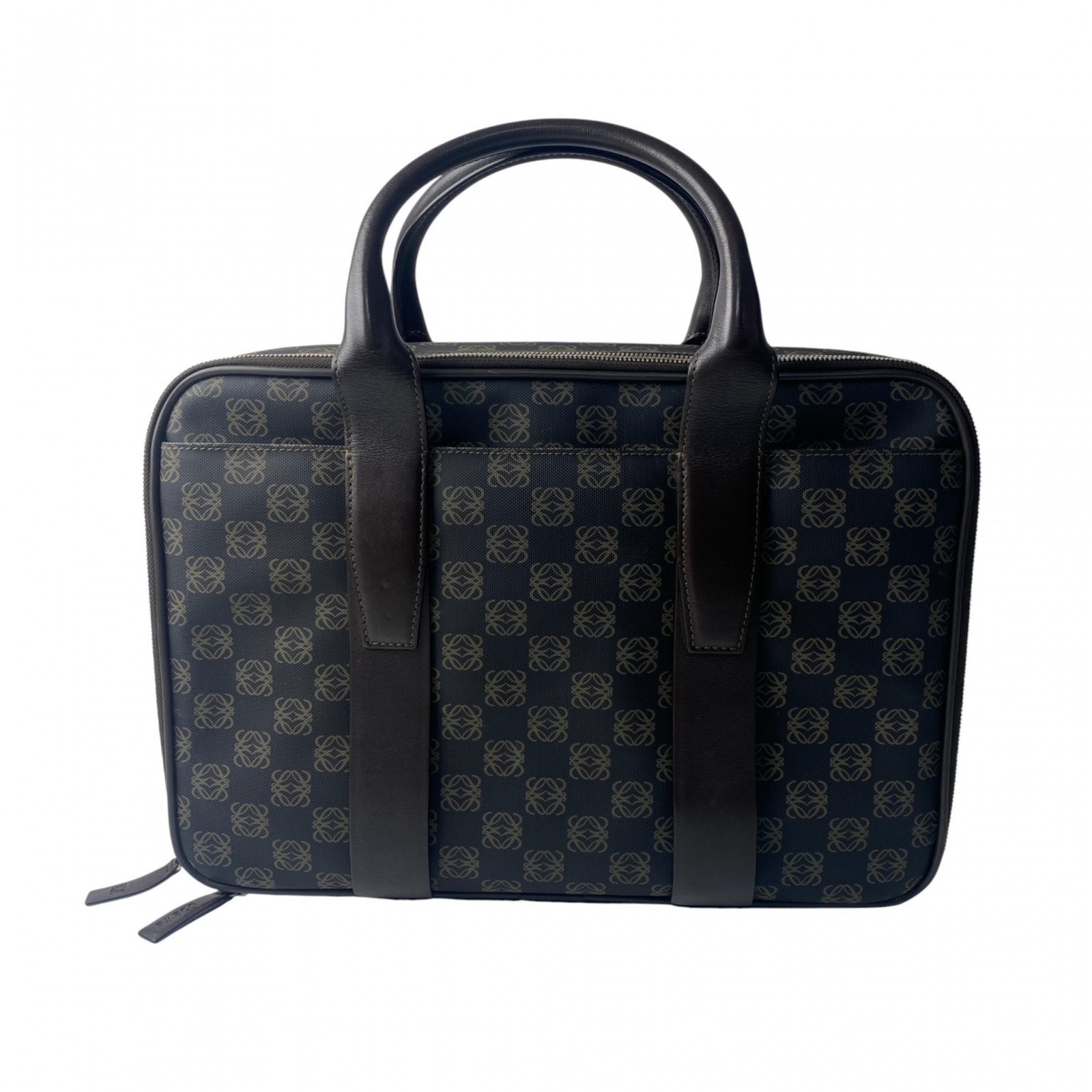LOEWE Men's Anagram Briefcase Business Bag...