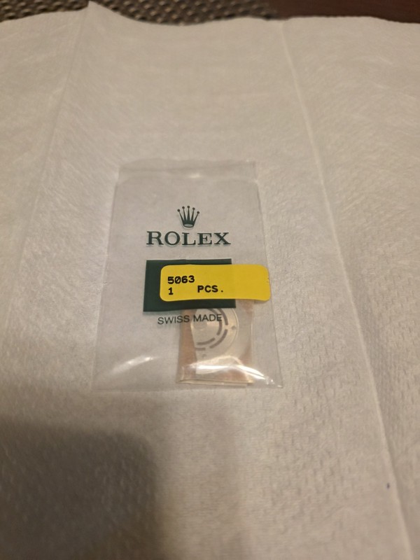 GENUINE Authentic Rolex 3035 5063 oscillating weight Roter New Factory Sealed