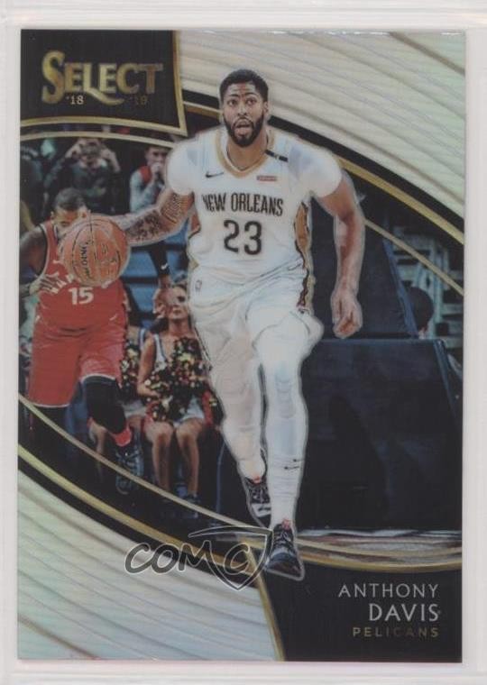 2018-19 Panini Select Courtside Silver Prizm Anthony Davis #227 5ir