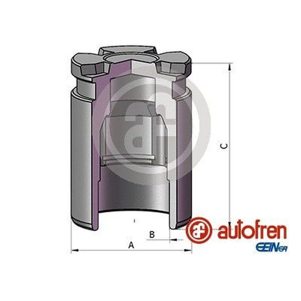Autofren Seinsa D025805 Kolben, Bremssattel-image