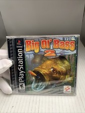 Factory Sealed Big Ol' Bass Fisherman's Bait 2 (Sony PlayStation 1, 2000) PS1