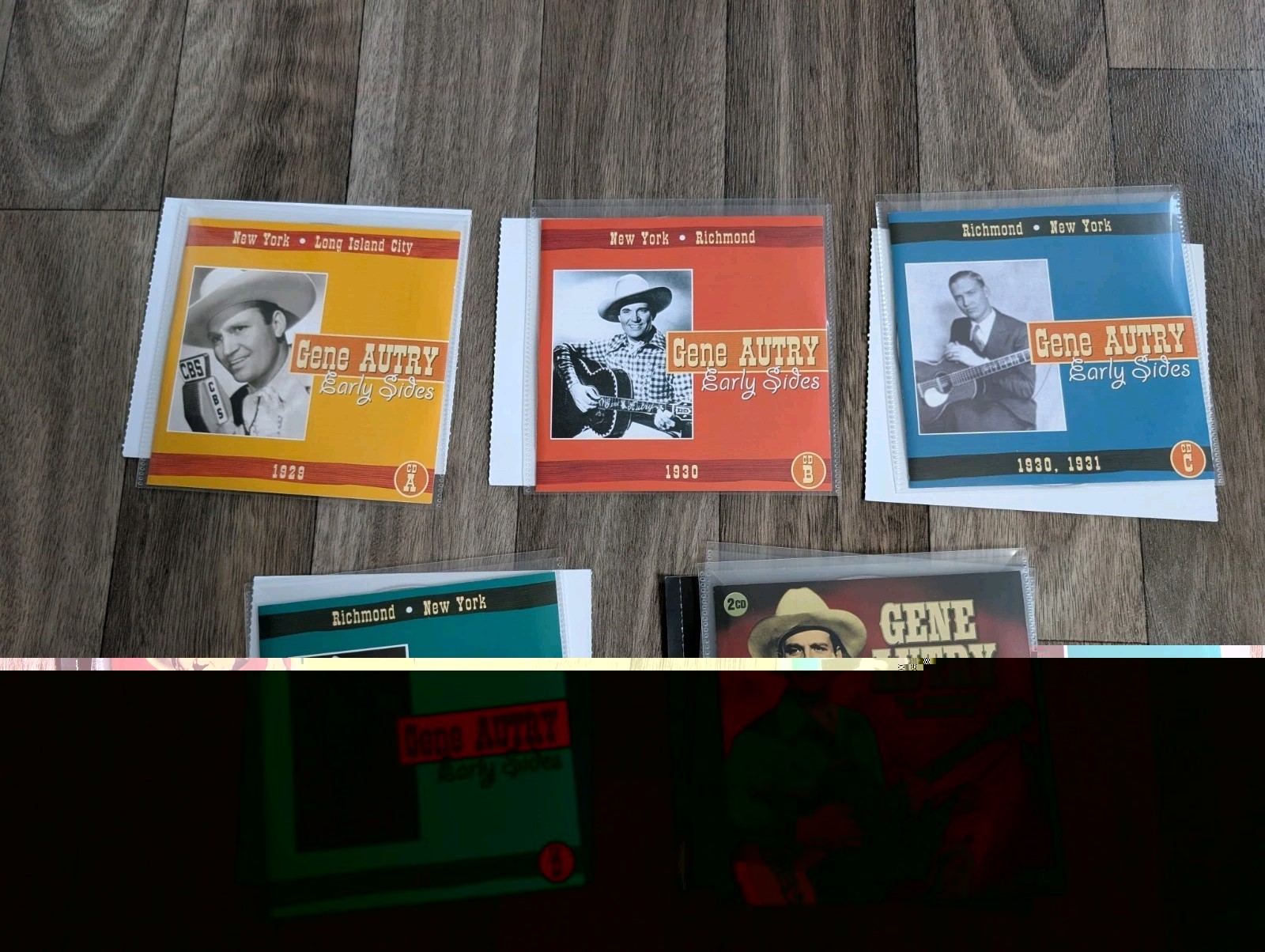 GENE AUTRY 2 CD Bundle - Early Sides /The Essential Recordings