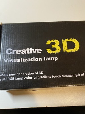 Creative 3-D Visualization Lamp