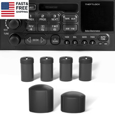 Radio Accessories 6 PCS Stereo Radio Volume Control Knobs Kit OEM Replacement fo