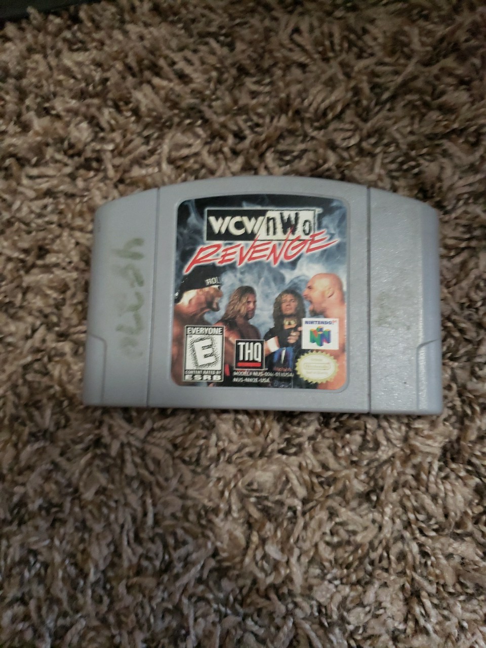 WCW Vs NWO Revenge Nintendo 64 n64 Tested Working Cartridge Only