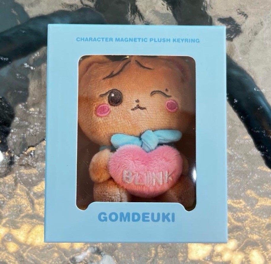 BLACKPINK FECHA LÍMITE Seúl GOMDEUKI Personaje Magnético Peluche Llavero Oficial