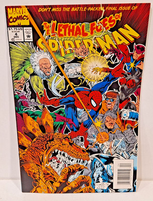 The Lethal Foes of Spider-Man #4 Marvel Comics Newsstand VF/NM