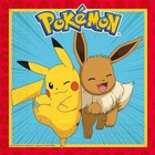 Pokémon Party Napkins Pikachu Paper Party Serviettes Pokemon Supplies Decor x 20