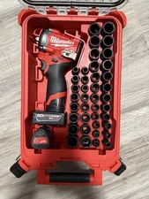 M12 3/8 Impact 2562-20 & Socket Set 49667009 Storage for Packout 48228435 insert