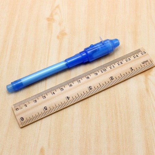 Invisible Ink Pen UV Light Spy Pens 4 Pack Secret Message Party Fun Kids Gift Au - Picture 2 of 8