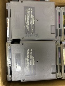 Teenage Mutant Ninja Turtles Nintendo NES Bundle 1 and 2 TMNT Authentic