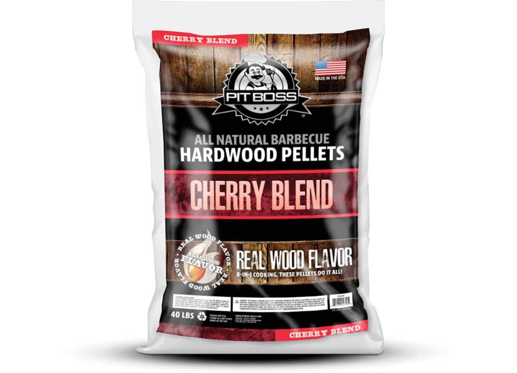 Pit Boss 55434 40 lb. Cherry Blend All Natural Barbecue Hardwood Pellets