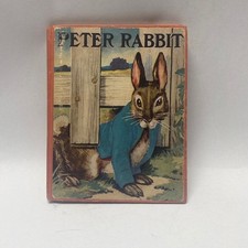 Antique Tale of Peter Rabbit Beatrix Potter M.A. Donohue Hardcover Book