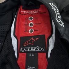 Alpinestars Men’s Leather Motorcycle Jacket