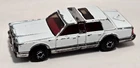 Vintage Matchbox Lincoln Town Car White 1983 Macau 1:76