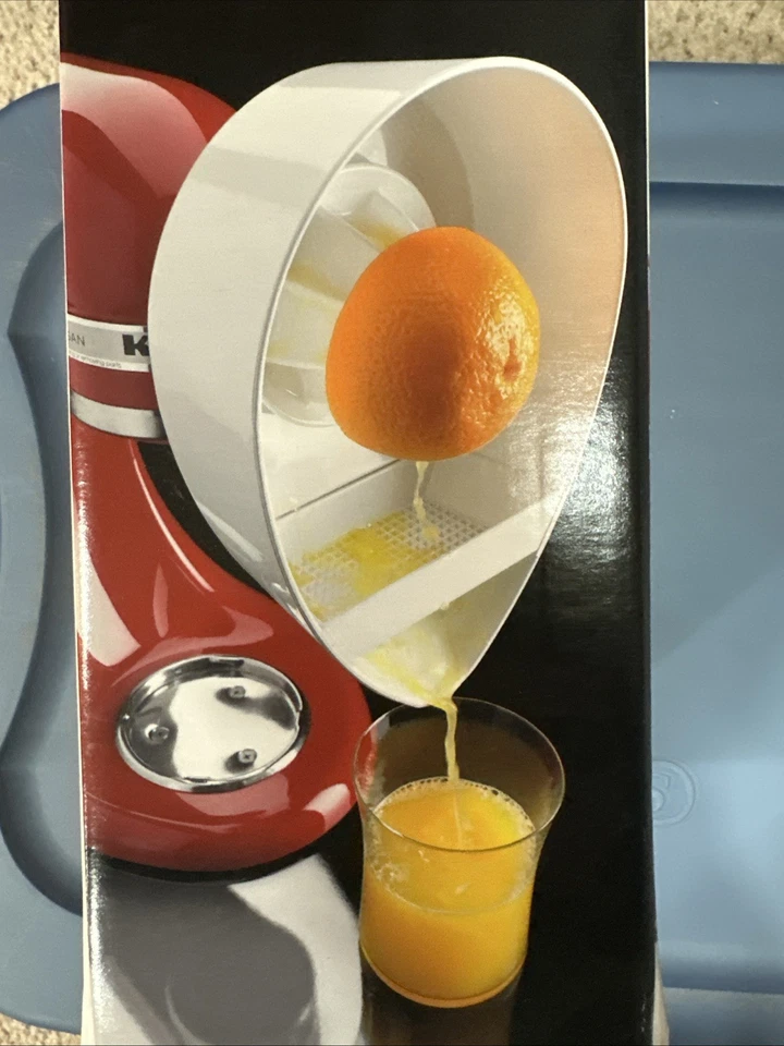 NUEVO KITCHENAID Exprimidor de Cítricos Soporte Mezclador Accesorio Modelo JE - Blanco Foto 2 de 4