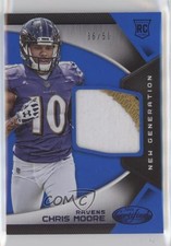 2016 Certified New Generation Jerseys Mirror Blue 36/50 Chris Moore #23 nd3