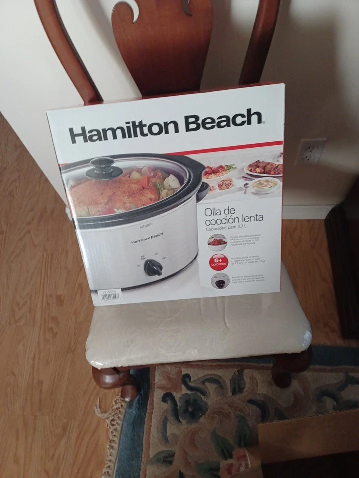 Hamilto Beach 5 Quart Slow Cooker Factory Delivered & Sealed NIB