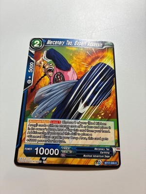 Mercenary Tao, Expert Assassin BT17-035 Ultimate Squad Dragon Ball Super NM