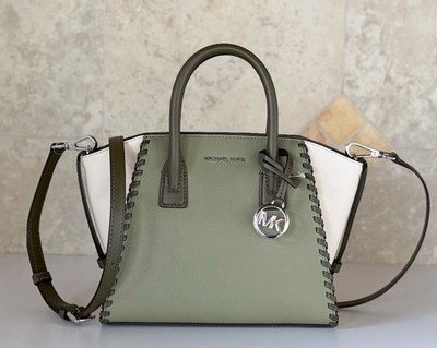 Michael Kors Avril Small Satchel Shoulder Crossbody Bag Braided