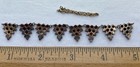 Bohemian Style Garnet And Gold Bracelet Broken Scrap Or Fix Up. — photo 6