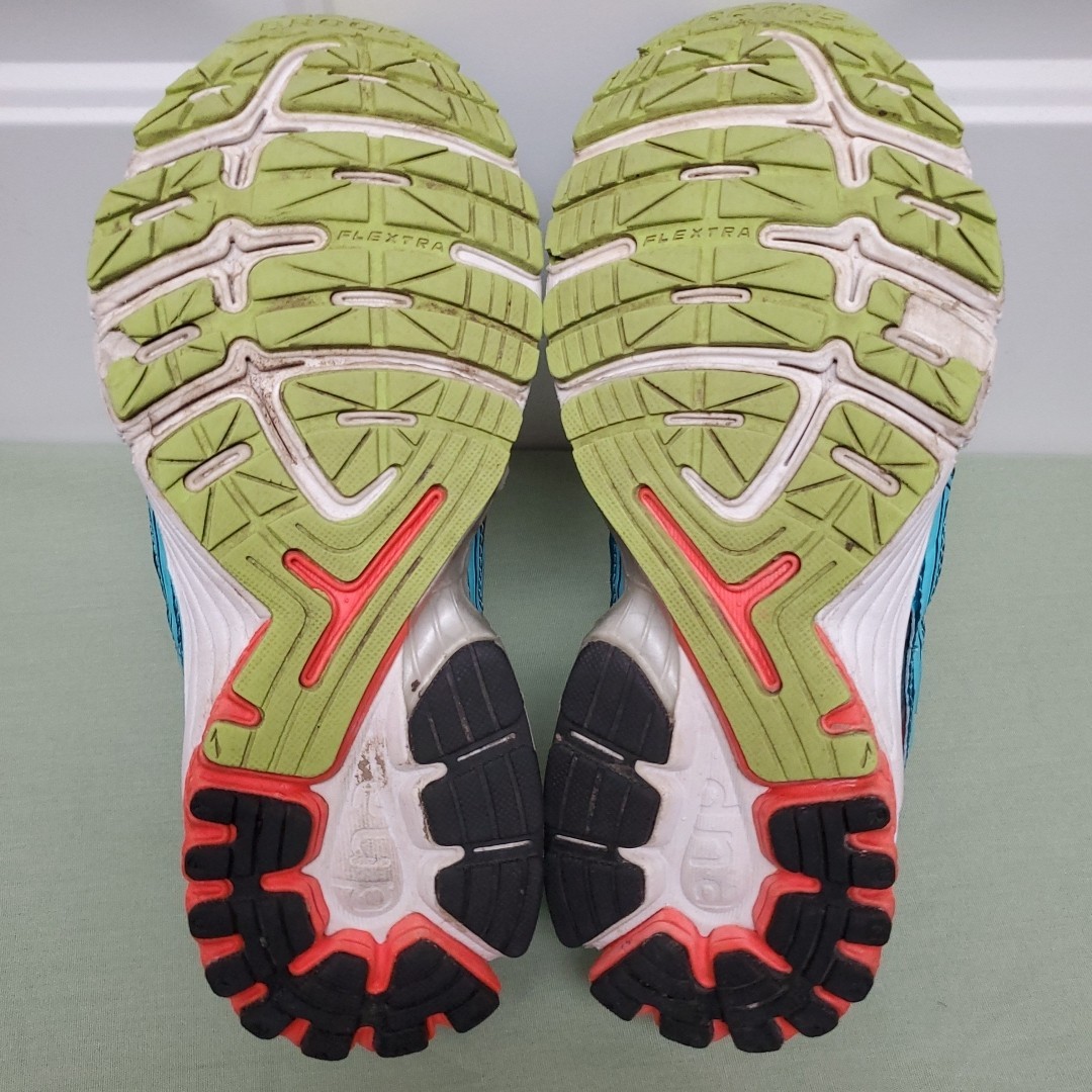 Brooks Ravenna 5 Womens Sz7 Blue Green Orange 1201491B834 Running Athletic Shoes thumbnail 10