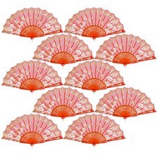 30 Pack Folding Fans   Handheld Spanish Style Fans,Bulk Hand Fans for Wedding...