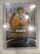 2007-08 UD Trilogy #133 Rookie Premieres Patrick Kane Rookie 127/999 Blackhawks