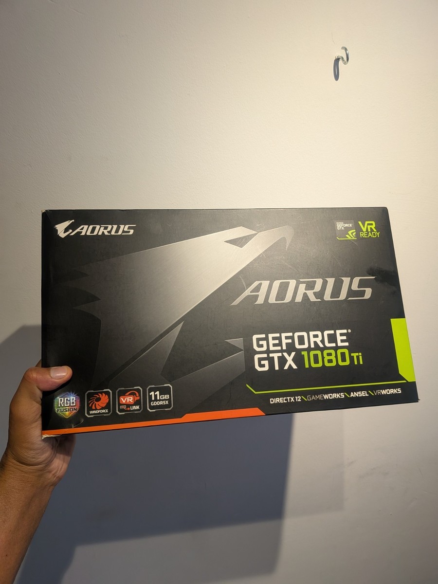 NEW Gigabyte AORUS GeForce GTX 1080 Ti 11GB GDDR5X Xtreme Gaming Graphics  Card