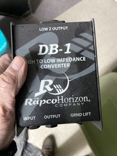 Rapco Horizon DB-1 Passive Direct Box High to Low Impedance Converter