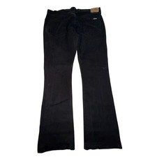 Levi Strauss Signature Women's Black Stretch Bootcut Jeans Size 16 Long