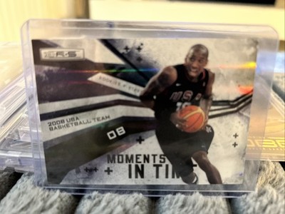 2010-11 Rookies & Stars Kobe Bryant Moments In Time 2008 USA Insert /199 SP Rare