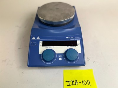 IKA RCT Basic Hotplate Stirrer 5in Round 310°C 1500RPM German TESTED #3