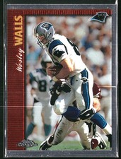Wesley Walls - 1997 Topps Chrome #112 - Carolina Panthers