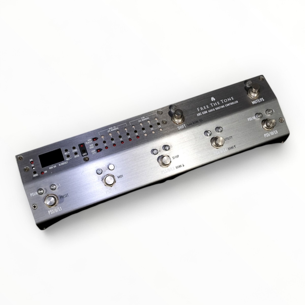 Free The Tone ARC-53M Silver Audio Routing Controller