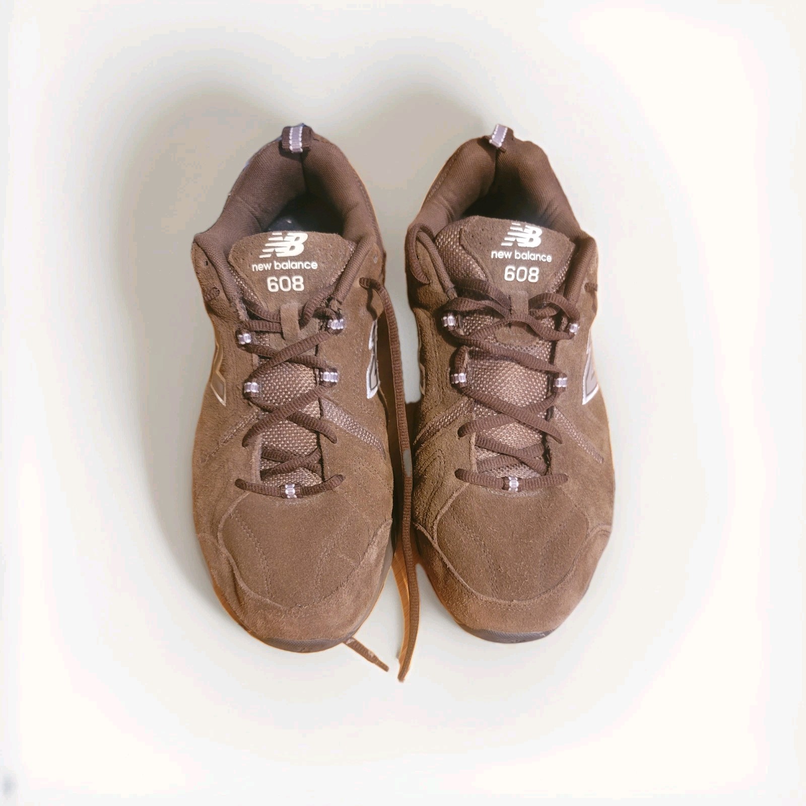 New Balance 608v5  Brown Suede Men's Athletic Sneakers MX608UB5 4E Size 11.  thumbnail 7