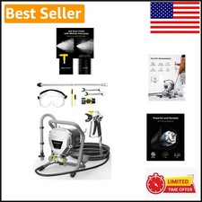 MaXpray M1 550W Airless Sprayer - Ideal for Home Interiors & Exteriors Projects